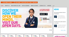 Desktop Screenshot of aldaracademies.com
